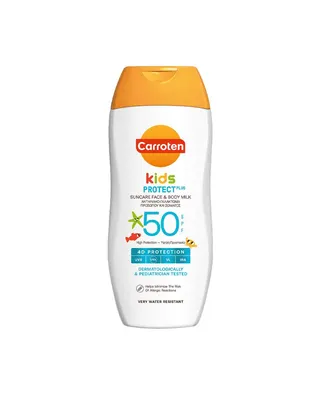 كاروتن كيدز بروتكت بلس حليب واقي للوجه والجسم Spf50 200ml