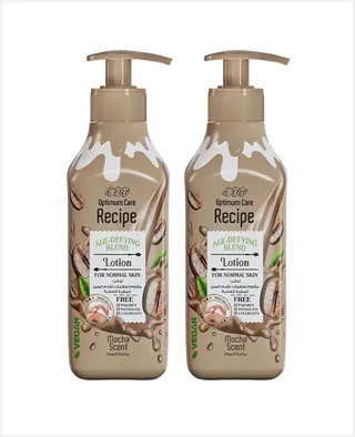 Eva Age-defying Blend Lotion for Normal Skin Mocha Scent 2x370ml