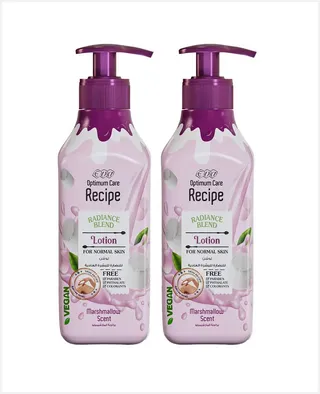 Eva Nourishing Blend Lotion for Normal Skin Coconut Scent 2x370ml