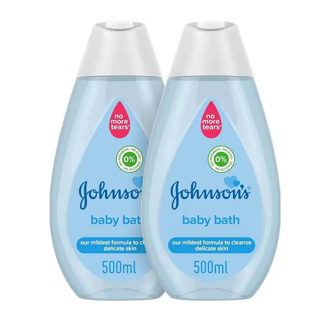 Johnson's Baby Bath 2's X500ml @20%off