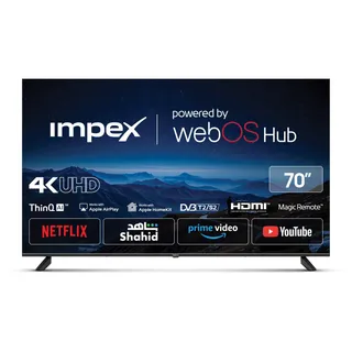 إمبيكس تلفزيون ليد سمارت 4k UHD 70inch فييستا 70