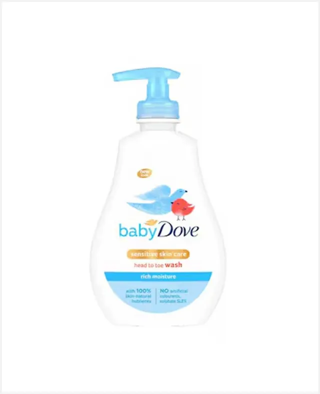 Baby Dove Rich Moisture Head to Toe Wash 400ml