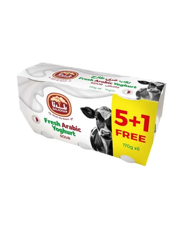 Sold OutBaladna Arabic Yogurt 170gm 5+1 Free
