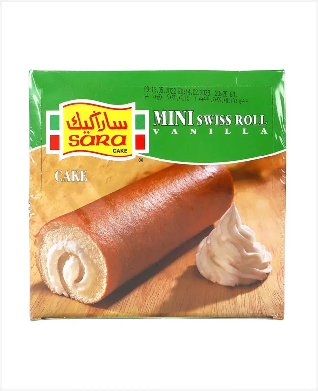 سارا 1 ميني رول فانيلا20جم