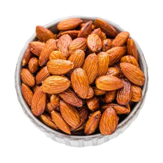 اللوز المحمص