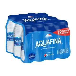 Aquafina Bottled Drinking Water 12x500ml Promo