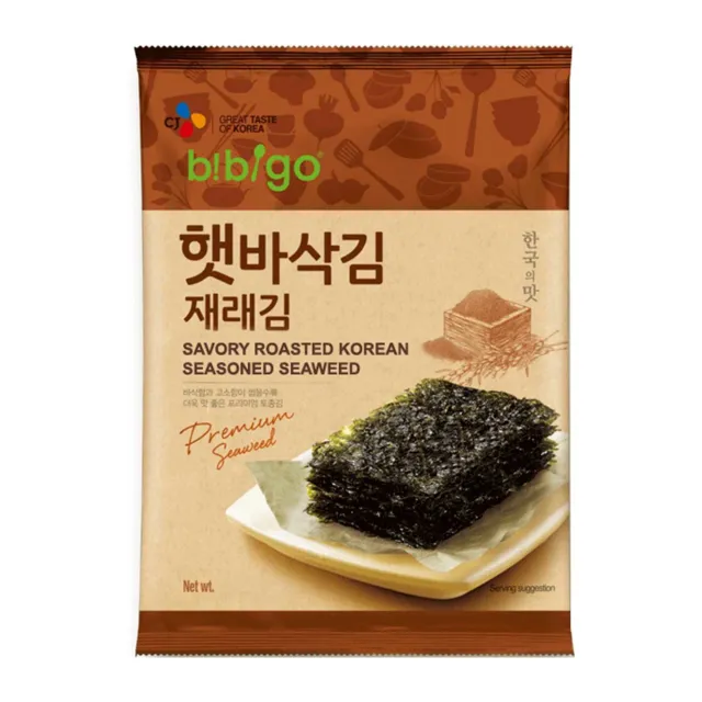 Cj Savory Roasted Korean Seasoned Seaweed 5gm