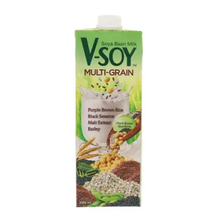 Sold OutV-soy Soya Bean Milk Multi-grain (tetra) 1ltr