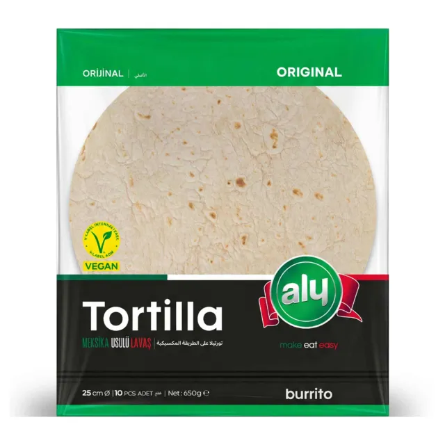 Aly Lavas Tortilla 10pcs 650gm