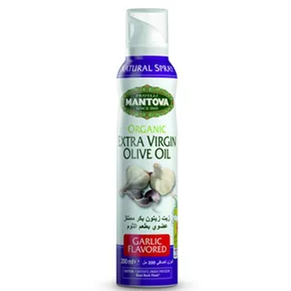 Mantova Organic Garlic Flavored Extra Virgin Olive Oil Spray 200ml