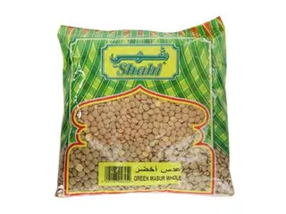 شاهي عدس ماسور أخضر كامل 500جم
