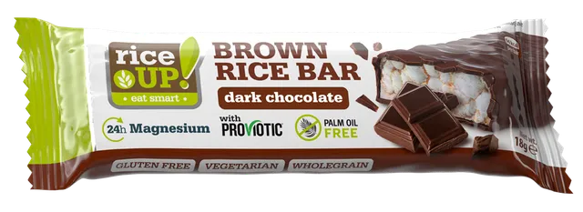 Rice Up Rice Bar Dark Chocolate 18 g