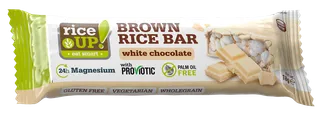 Rice Up Popped Brown Rice Bar with White Chocolate, 18g