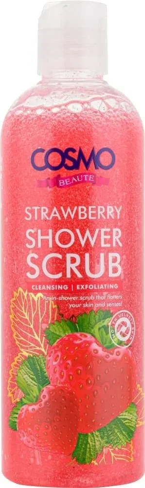 Cosmo Strawberry Shower Scrub 480 ml