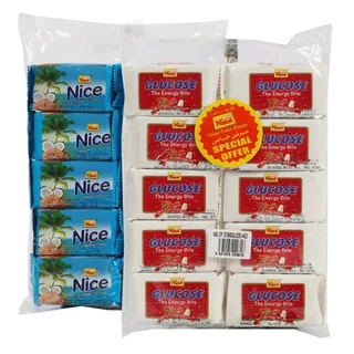Nabil Glucose Nice Milk Biscuit 20x40g