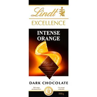 Lindt Excellence Intense Orange Dark Chocolate 100g