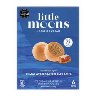 Little Moons Gluten Free Himalayan Salted Caramel Mochi Ice Cream 192g