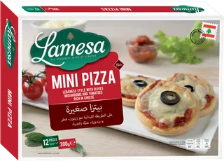 Lamesa Lebanese Style Mini Pizza 12's 300g