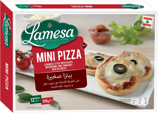 Lamesa Lebanese Style Mini Pizza 12's 300g