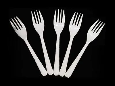 Sparkle Plastic Fork 50 pcs
