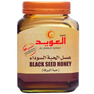 العويد عسل الحبة السوداء حبة البركة 500 جم
