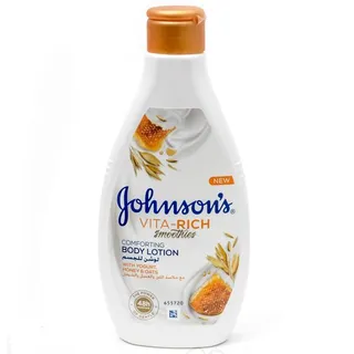 Johnson's Vita-Rich Comforting Body Lotion with Yogurt, Honey & Oats, 250ml
