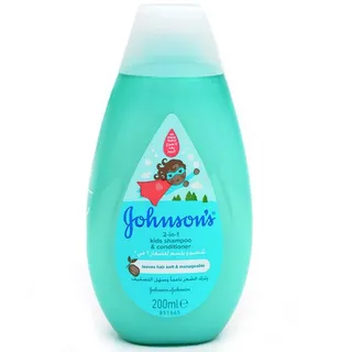 Johnson's No More Tears 2in1 Kids Shampoo & Conditioner, 200ml