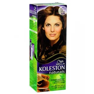 Wella Koleston Naturals Hair Color Milk Chocolate 5/0 with Cinnamon Bark
