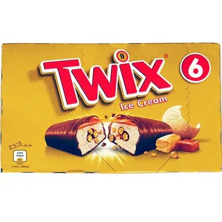 Twix Bar Ice Cream 34.2 g x 6 Pcs