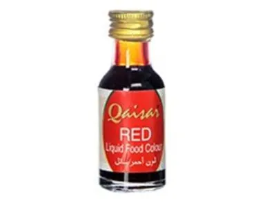 Qaisar Liquid Food Coloring Red, 28ml