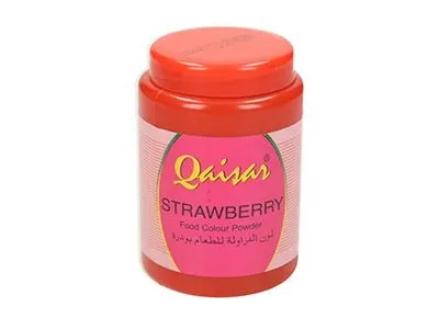 Qaisar Food Color Powder Strawberry 100 g