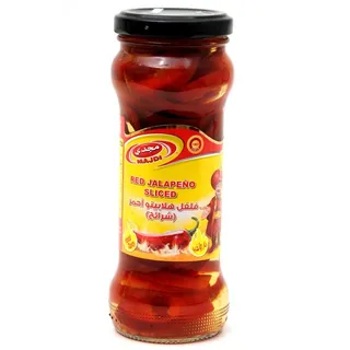 Majdi Jalapeno Hot And Tasty Sliced Red 235 g