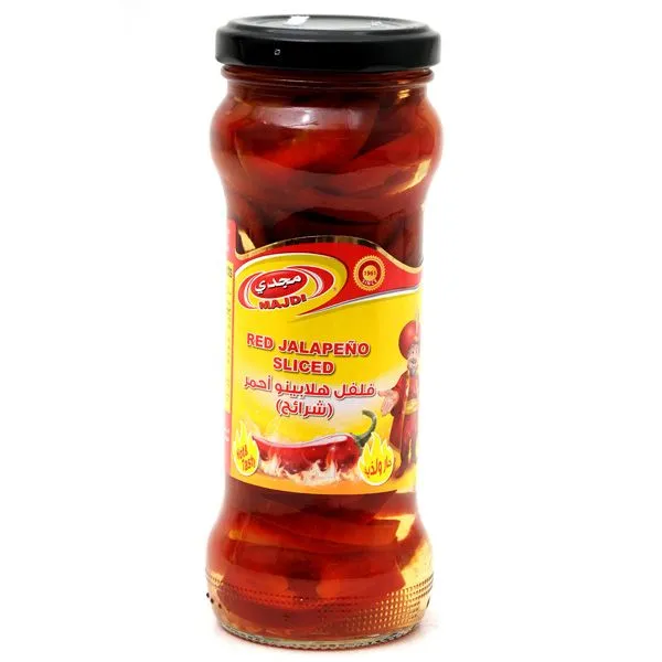 Majdi Jalapeno Hot And Tasty Sliced Red 235 g