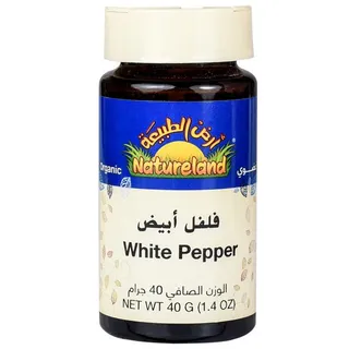 Natureland White Pepper 40 g