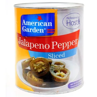 American Garden Sliced Jalapeno Pepper Tins, 2.89kg