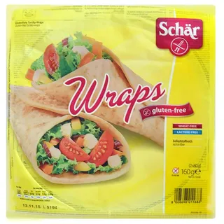 Schar Gluten-Free Tortilla Wrap Bread 160 g