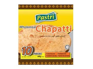 Pastri Whole Meal Chappati 400Gm