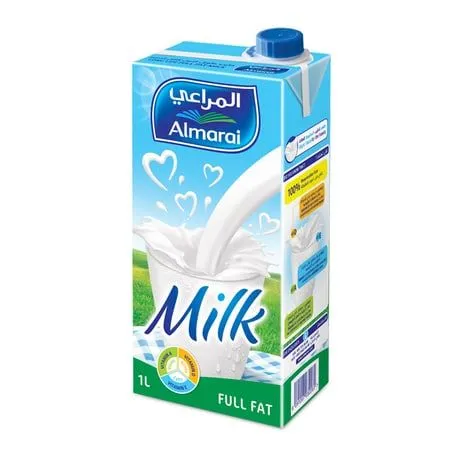المراعي حليب كامل الدسم 4 x 1 لتر