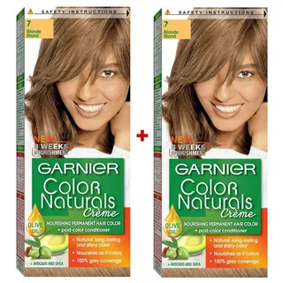 Garnier Color Naturals Hair Color 7 Blonde 2 Pieces