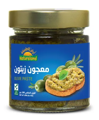Natureland Green Olive Paste 180 g