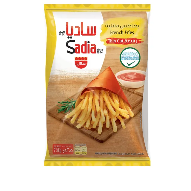ساديا فرايز بطاطس رقيقة 2.5 كجم