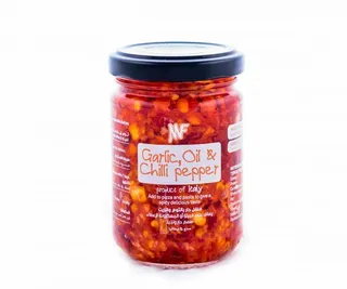 MF Garlic Oil & Chilli Pepper 140g