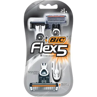 Bic Shaver Flex Male 5, 2pcs