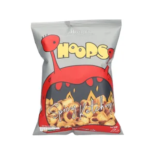 Hectares Potato Snacks Hoops Spicy Ketchup 30g