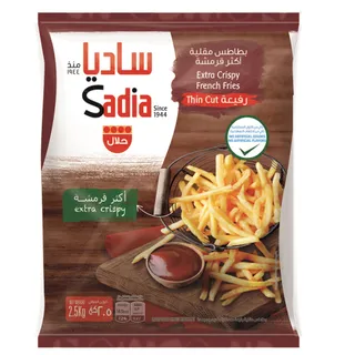 ساديا بطاطس مقلية مقرمشة اكسترا 2.5 كجم