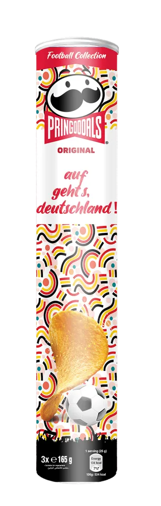 Pringles Tubes Original 165 g x 3 Pcs Brazil or Germany
