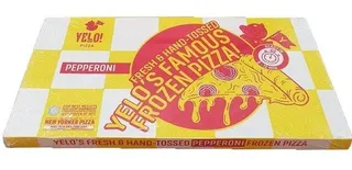 Yelo! Frozen Pepperoni Pizza 445 g
