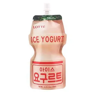 Lotte Ice Cream Ice Yogurt Pouch 170Ml