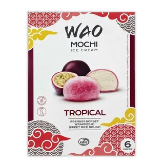 Wao Tropical Mochi 6 pcs x 35 g