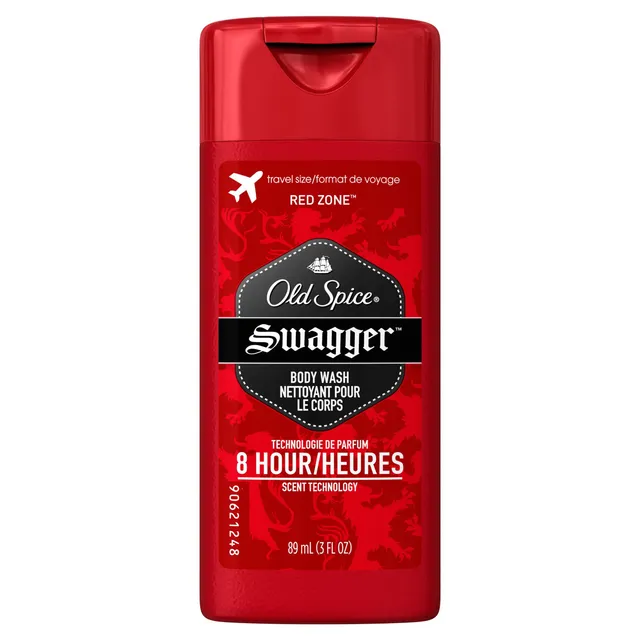 Old Spice Travel Size Swagger Red Zone Body Wash 3 Fl oz 89 ml